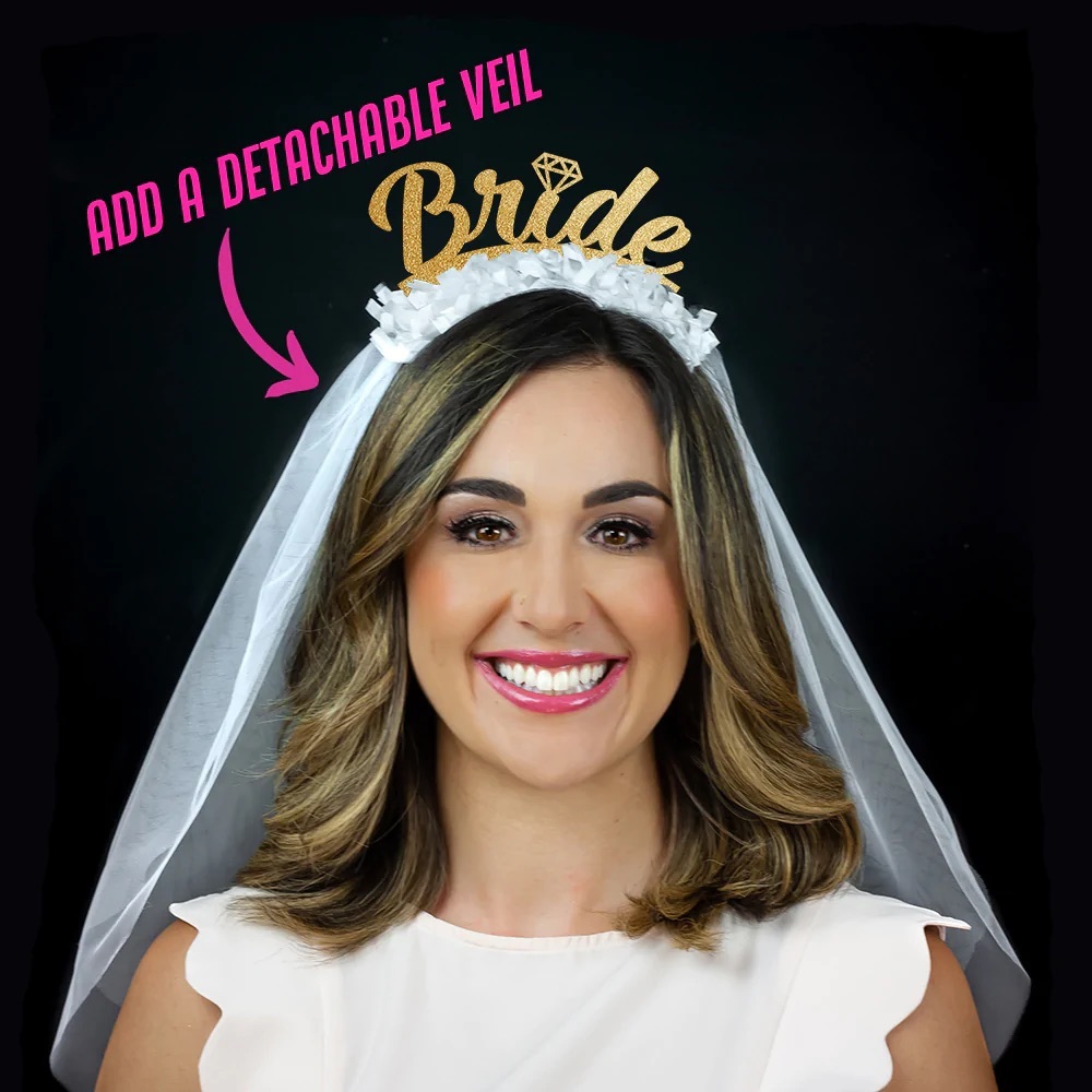 COPY - Bride Headband NEW in package!